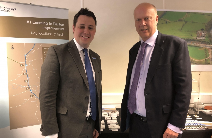 Ben Houchen meets Transport Secretary Chris Grayling