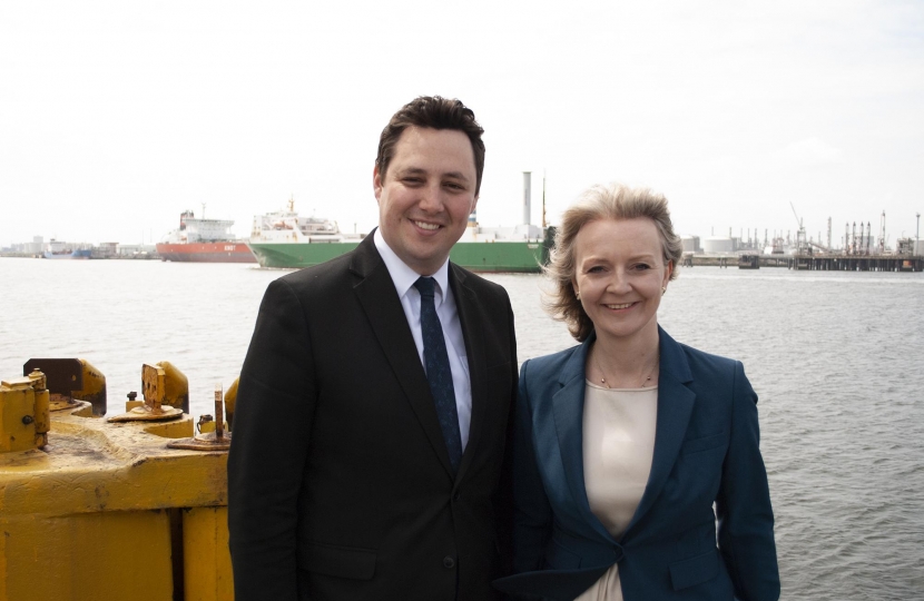 Ben Houchen and Liz Truss MP