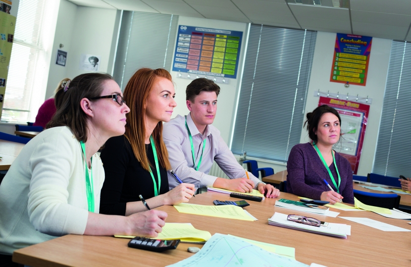 Students at Middlesbrough College