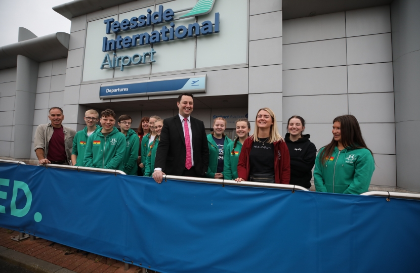 Teesside International Airport Supports School Trip to Ghana 