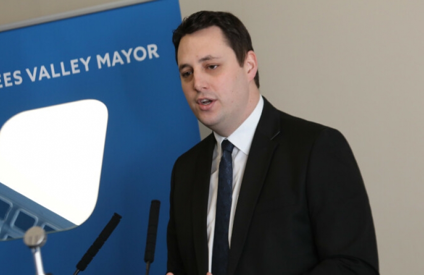 Tees Valley Mayor Ben Houchen 