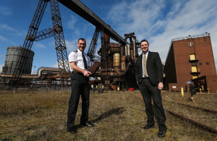 Mayor Helps Chief Constable Create Commemorative Medals For Prestigious Award