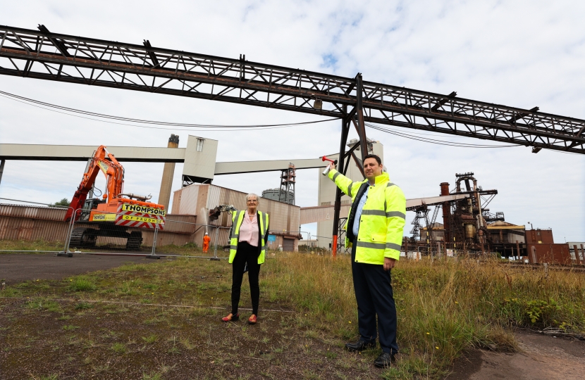 Historic Day For Teesside As Demolition Work Begins On Iconic Redcar Blast Furnace