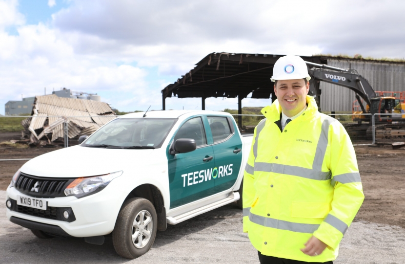 Mayor Brings Forward £12million Plans to Boost Teesworks Transport Links