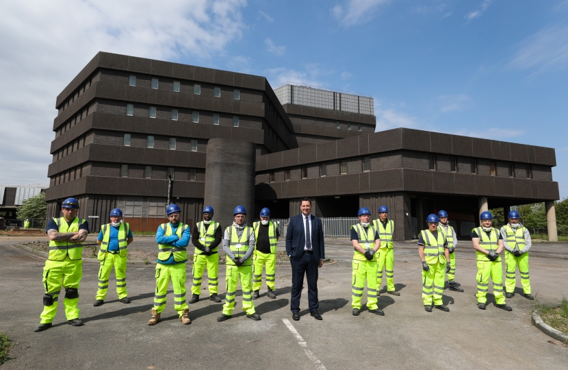 Work Begins to Transform Teesworks’ Steel House