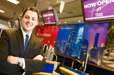 Ben at Durham Tees Valley Airport