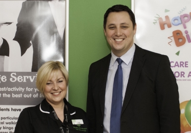  Tees Valley Mayor Ben Houchen with Linda McPartland