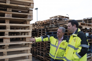 Tees Valley Mayor Ben Houchen with Managing Director Gary Hudson at RPS Ltd