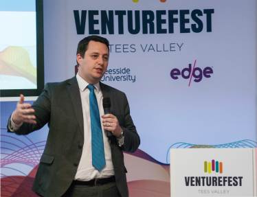 Tees Valley Mayor Ben Houchen at VentureFest 2019