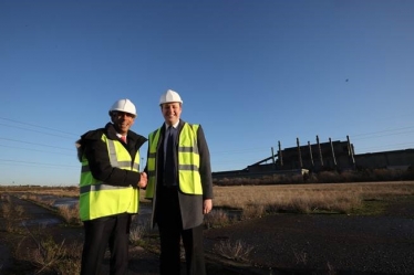 Tees Valley Mayor Ben Houchen with Chief Secretary to the Treasury Rishi Sunak MP 