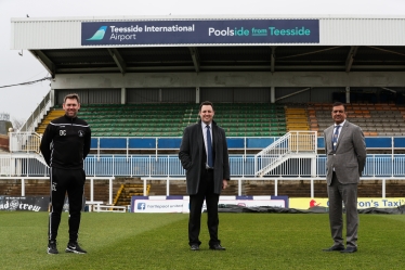 Go ’Pools-side With Teesside As Airport Aims To Fly High With Football Club